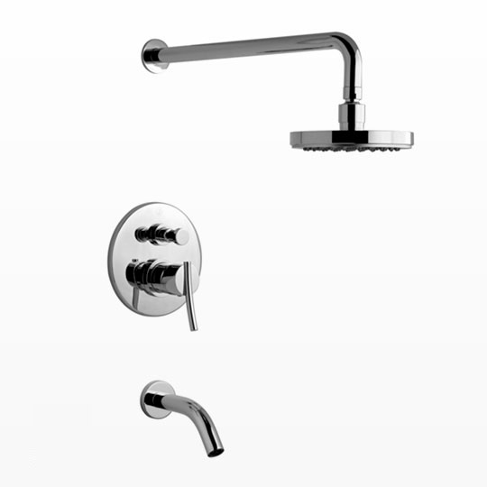 Grifería Monocomando de Ducha FV Línea Libby Cromo 106/39