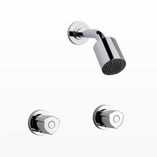 Grifería de Ducha (Sin Transferencia) FV Línea Radal Cromo 109/C7