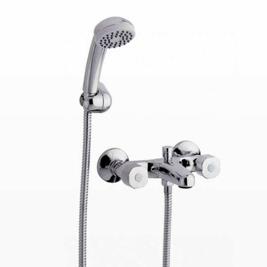 Grifería Ducha Exterior con Transferencia FV Arizona Plus Cromo 112/B1P