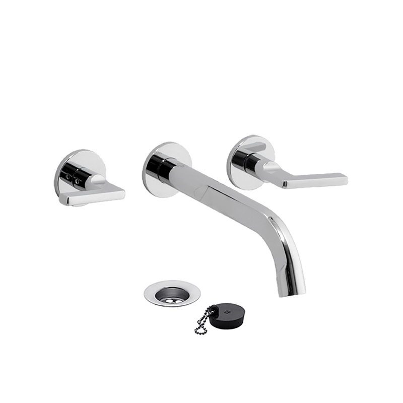 Grifería de Pared para Lavatorio FV Línea Arrayán Cromo 203/H6