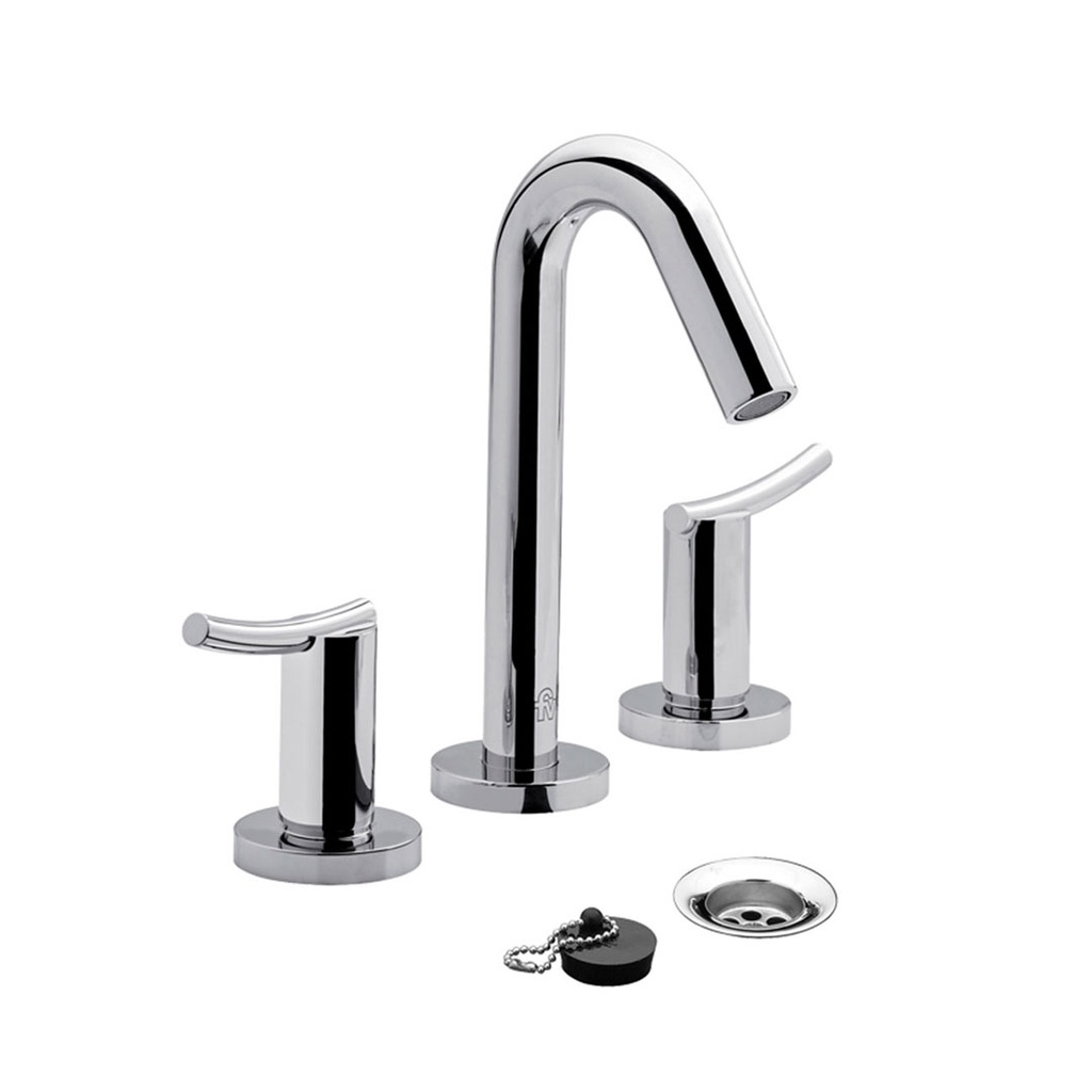 Grifería Doble Comando de Lavatorio FV Línea Libby Cromo 207/39