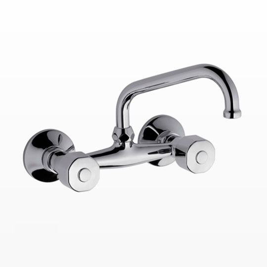 Grifería de Cocina de Pared Pico Alto FV Arizona Plus Cromo 409.02/B1P