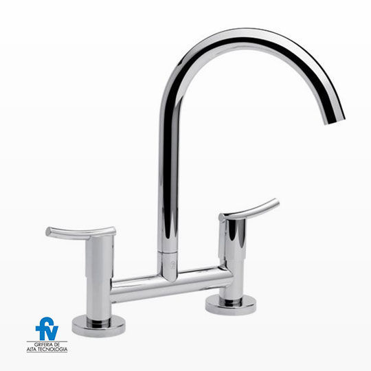 Canilla de Cocina de Mesada FV Libby Cromo 428/39