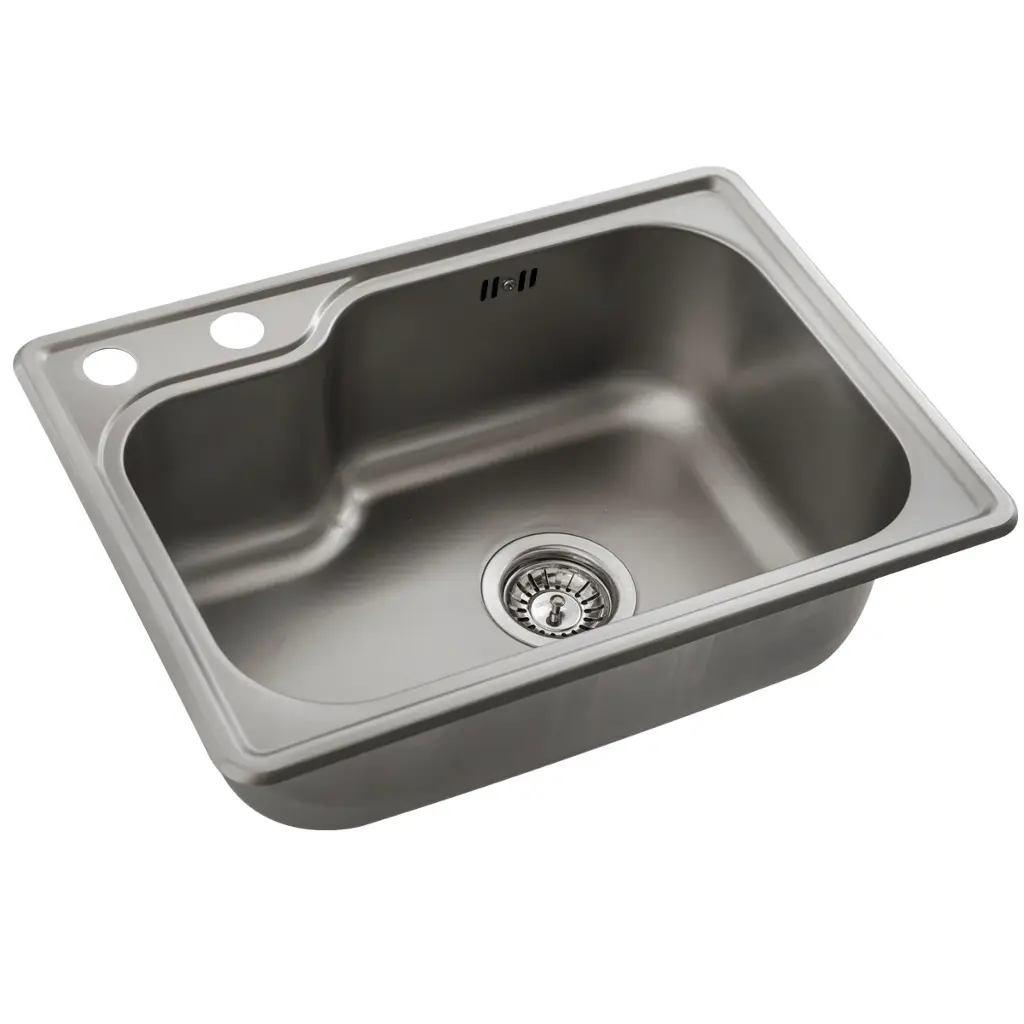 Pileta de Cocina Simple Mi Pileta (Enc.) 54x36x21cm 801-E