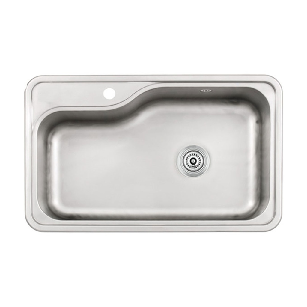 Pileta de Cocina Simple Mi Pileta (Enc.) 68x41x21cm Mate 802E