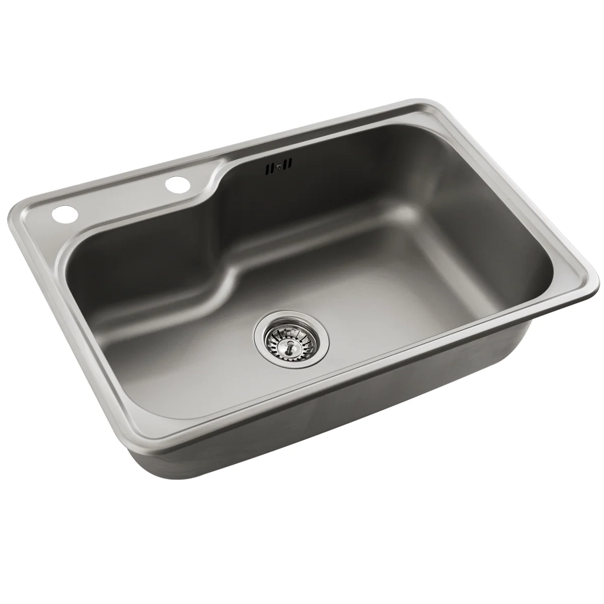 Pileta de Cocina Simple Mi Pileta (Enc.) 73x47x20cm Mate 802E