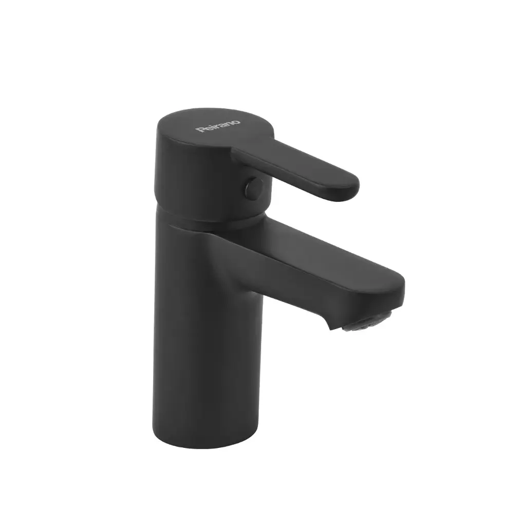 Grifería Monocomando de Lavatorio Peirano Adra Black 60-203N