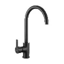 Grifería Monocomando de Cocina Peirano Línea Adra Black 20-162N