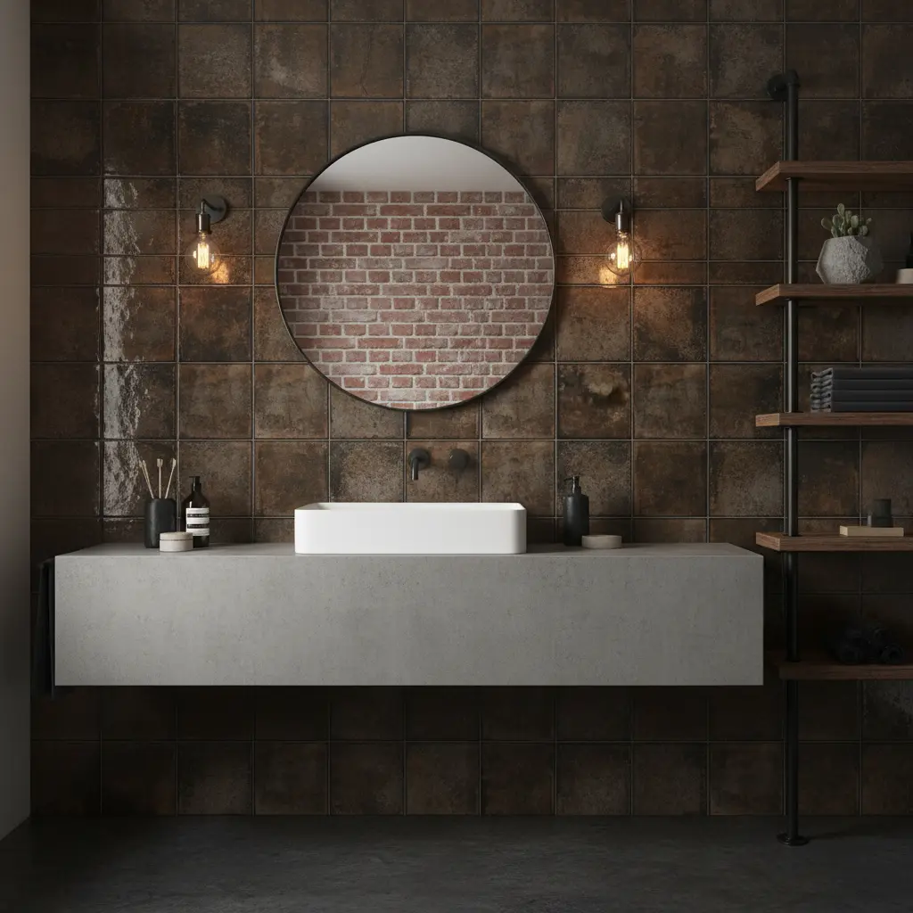 Revestimiento Alchimia Anthracite Brillante 15x15