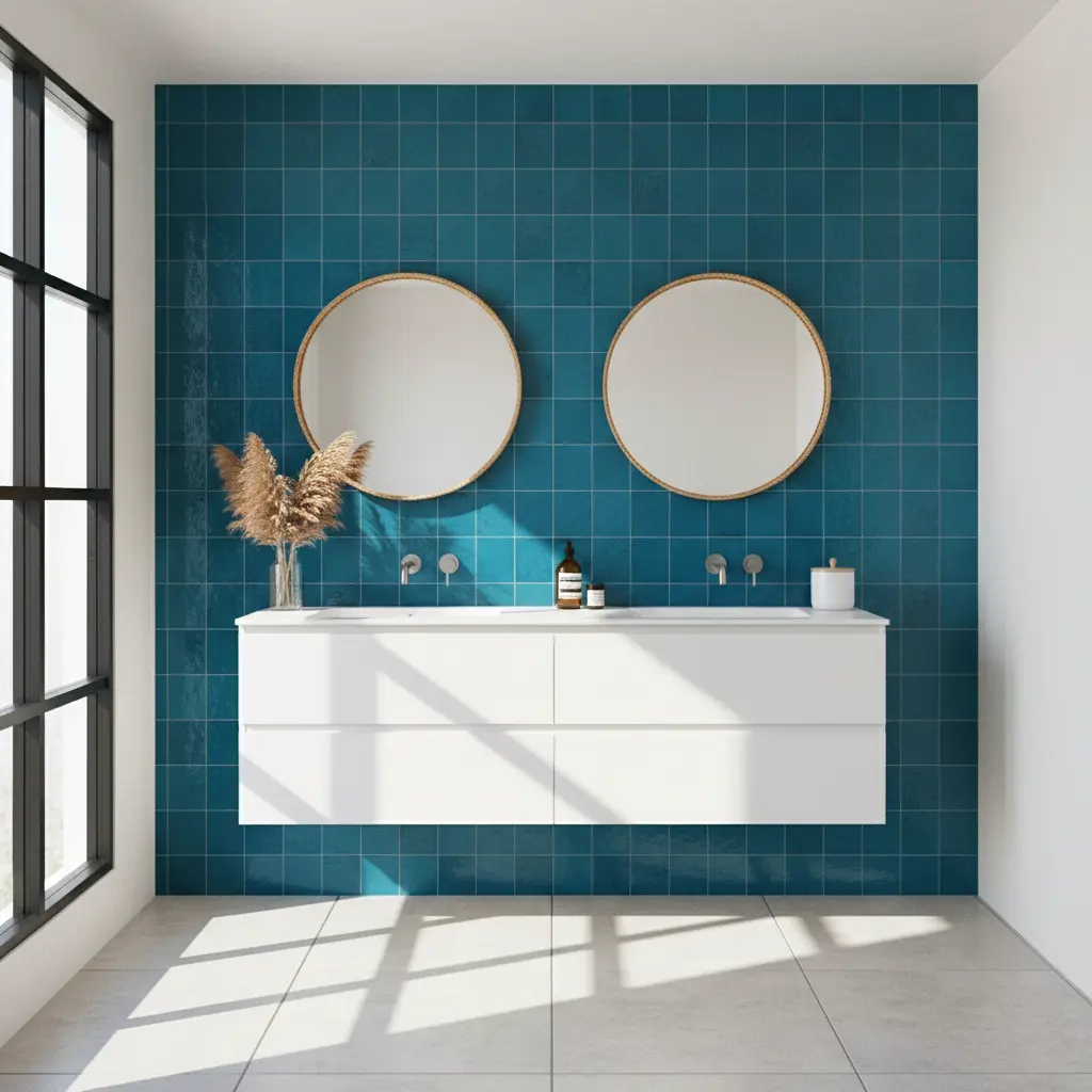 Revestimiento Alchimia Blue Brillante 15x15