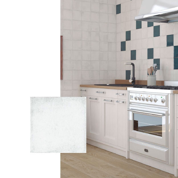 Revestimiento Alchimia White Brillante 15x15