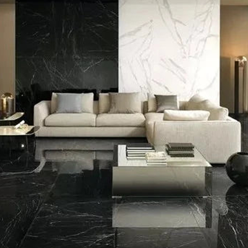 Porcelanato Lume Alicante Black Pulido 62x119 (1ra Calidad)