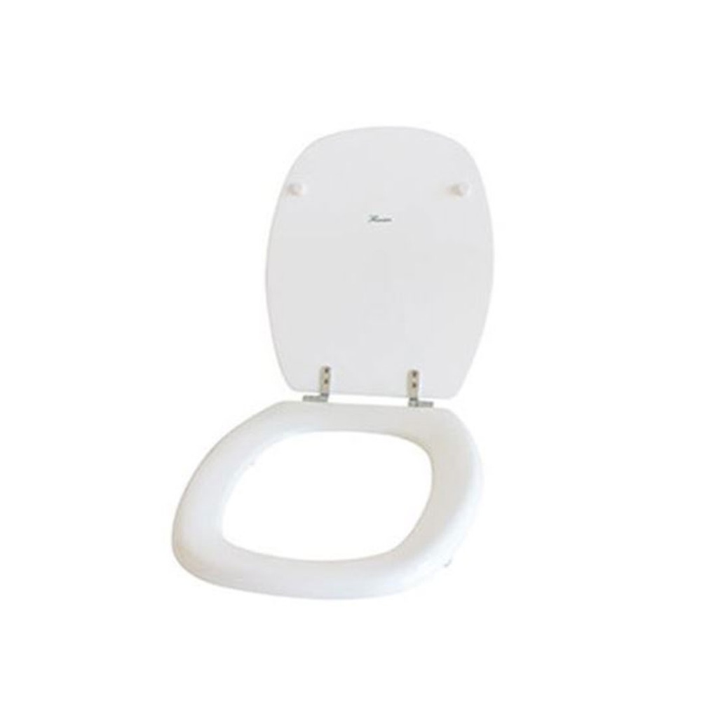 Asiento de Inodoro Flowater Línea Monaco Herraje Cromo