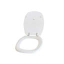 Asiento de Inodoro Flowater Línea Monaco Herraje Cromo