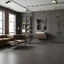 Porcelanato Vite Basaltina Black Eco Natural 60x120 (1ra Calidad)