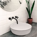 Grifería de Pared para Lavatorio Peirano Black Velvet 62-190