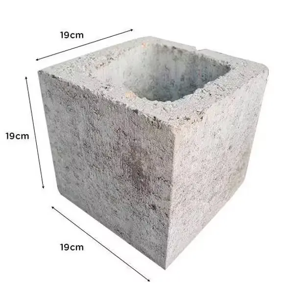 Bloque de Hormigón Medio Liso 19x19x19 SB M 20