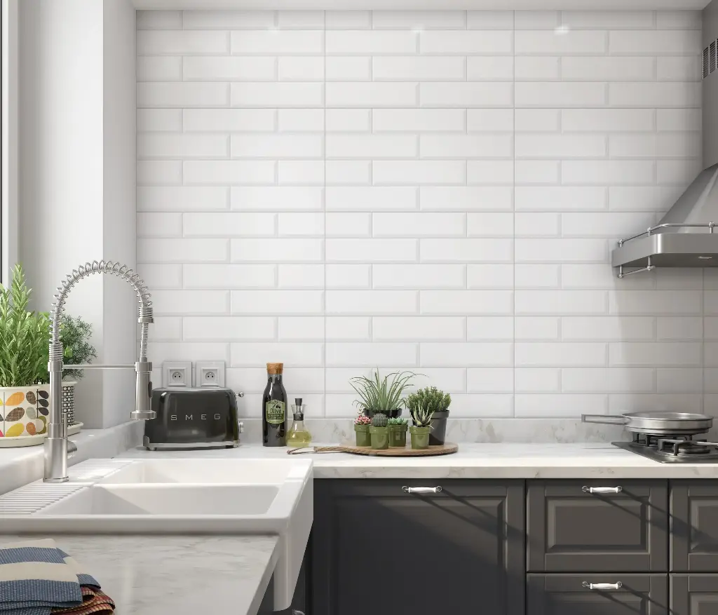 Revestimiento Lume Brick White 32x59 (1ra Calidad)