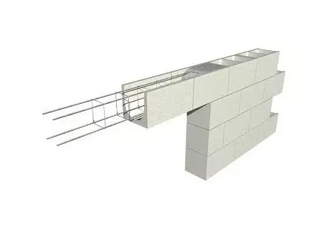 Ladrillo U de Hormigón Celular Brimax 20x20x60 P70