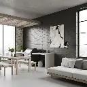 Revestimiento Bronx Decor Black (BK) 7.7x24 62627