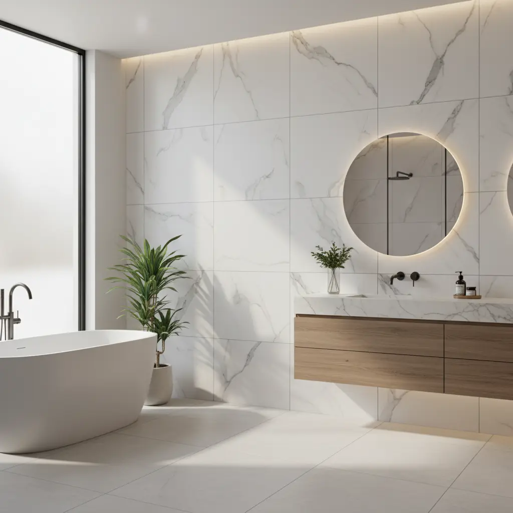 Porcelanato Alberdi Calacata Gris H5 60x60 (1ra Calidad)