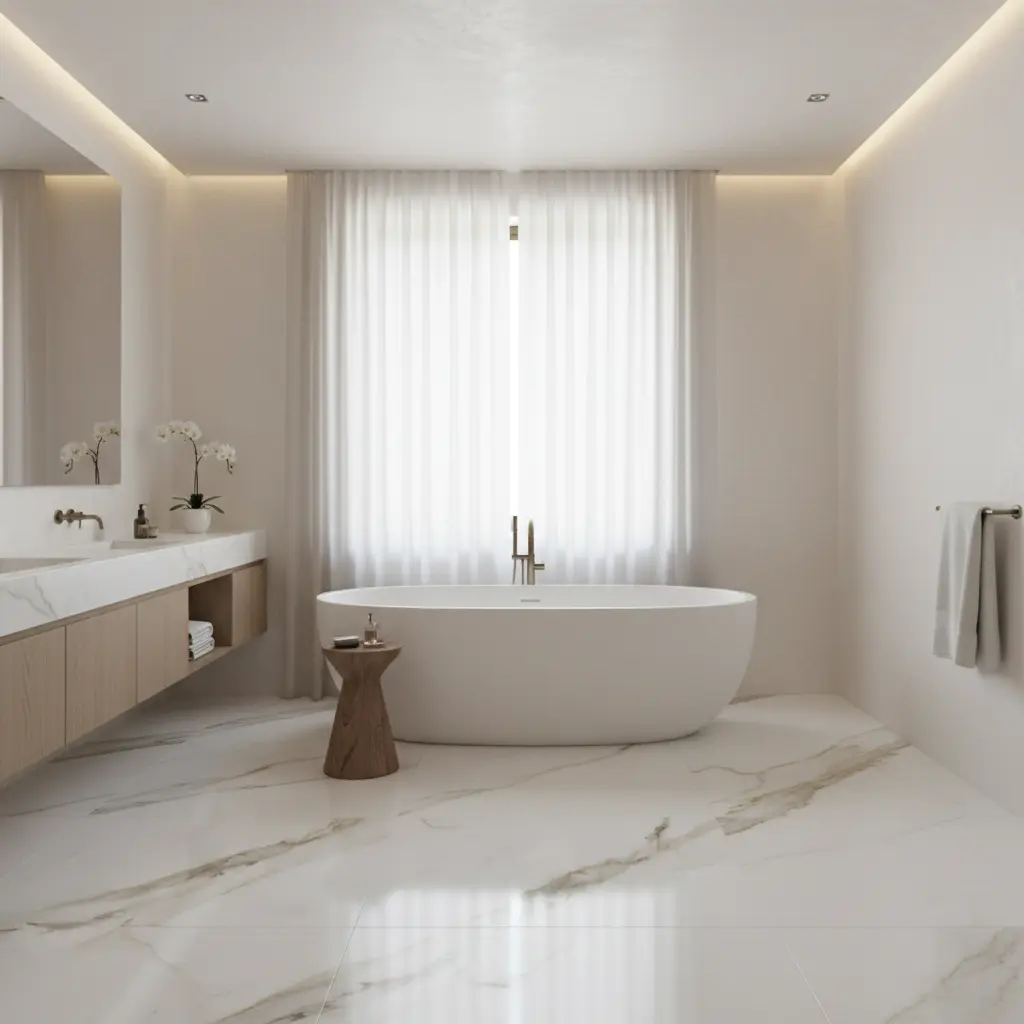 Porcelanato Vite Calacata Pulido 80x160 (1ra Calidad)