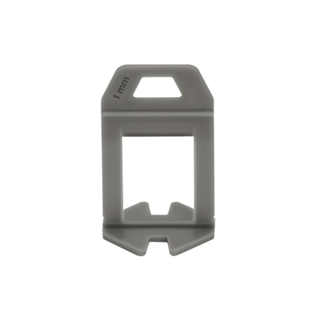 Clip Autonivelante Atrim Gris 1mm (Bolsa 150u) 5092