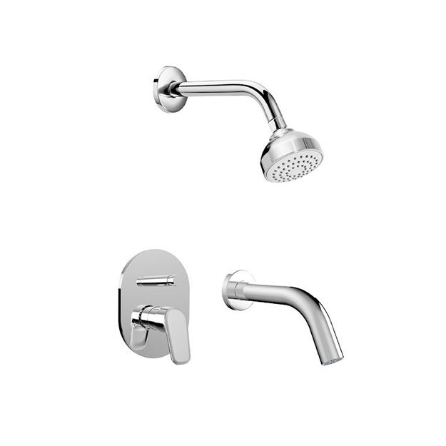 Kit Embutir Baño/Ducha Roca Línea Coral