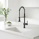 Grifería Monocomando de Cocina Peirano Línea Cuina Black 20-140N