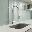 Grifería Monocomando de Cocina Peirano Línea Cuina Cromo 20-140