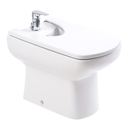 Bidet 1 Agujero Roca Línea Dama Senso Blanco
