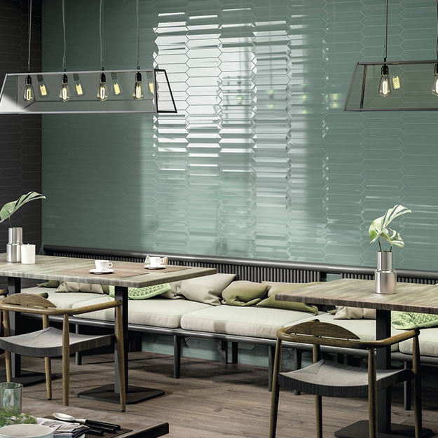 Revestimiento Dimsey Outside Jade Brillante 6.5x33.2