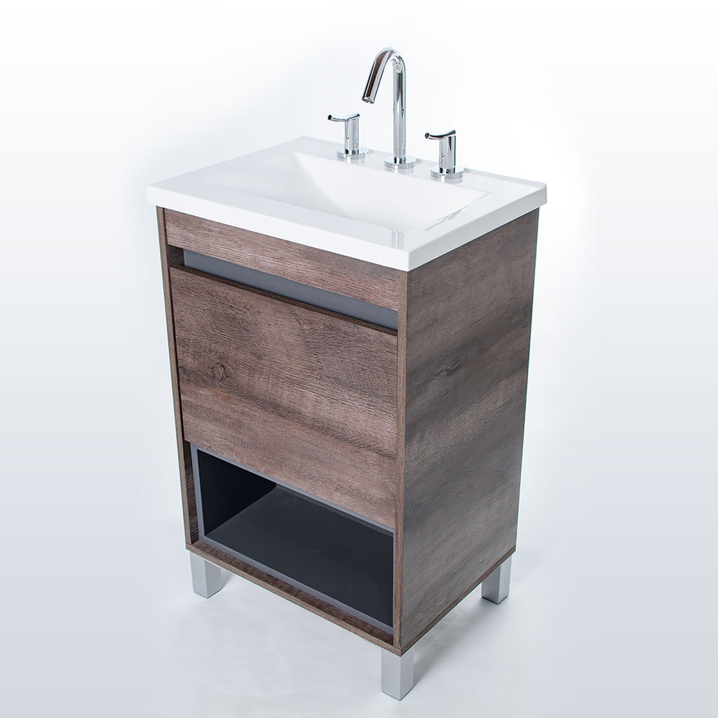 Vanitory de Pie 60cm Watervan Dokker Terra (Mesada Loza)