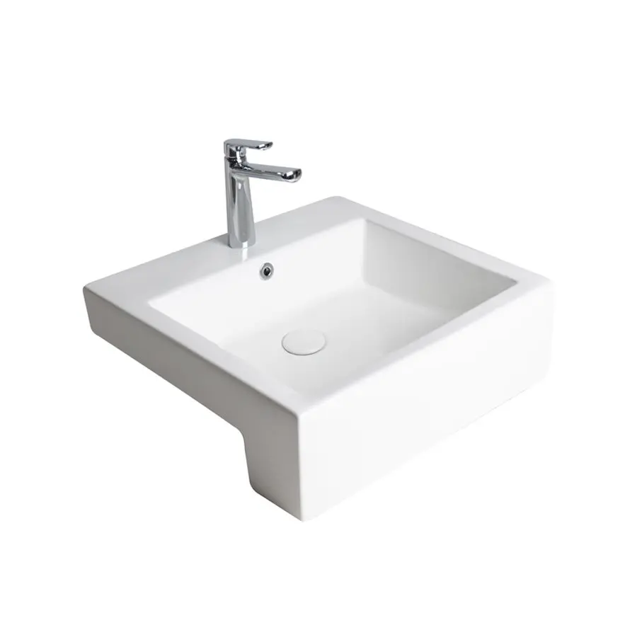 Bacha Semiencastre Cuadrada Ferrum Dongio LKS18