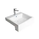 Bacha Semiencastre Cuadrada Ferrum Dongio LKS18