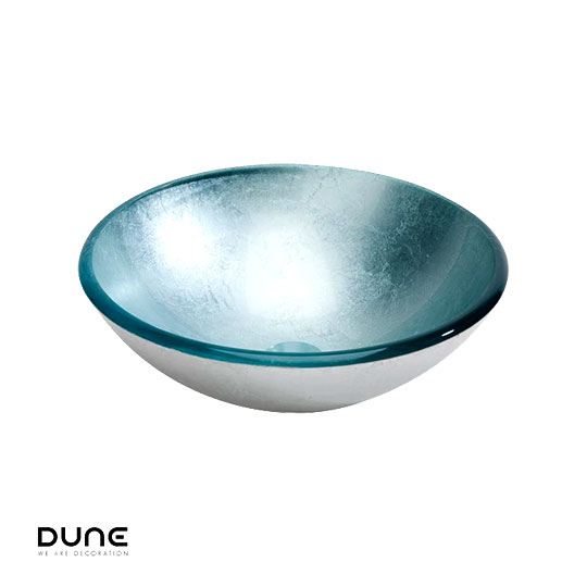 Bacha de Apoyo Dune Lavabo Pan de Plata 42x14.5cm