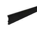 Zócalo EPS Atrim Line Negro Mate 10x1.5mm (Tira 2.44m) 2324E