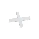 Espaciador Cruz Atrim 1.5mm (Bolsa 250u) 5215