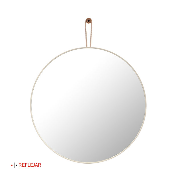 Espejo Reflejar White Redondo 57cm