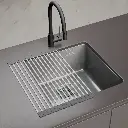 Pileta de Cocina Simple Mi Pileta Essentia 640 40x40x20cm