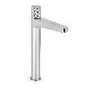 Grifería Monocomando Alta Peirano Línea Fabric Cromo 61-200C