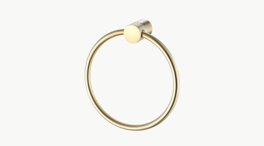 Toallero Aro Peirano Línea Fabric Gold 17020G