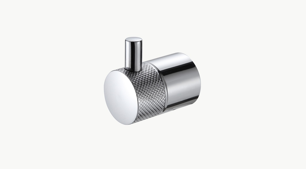 Percha Peirano Línea Fabric Cromo 17030C