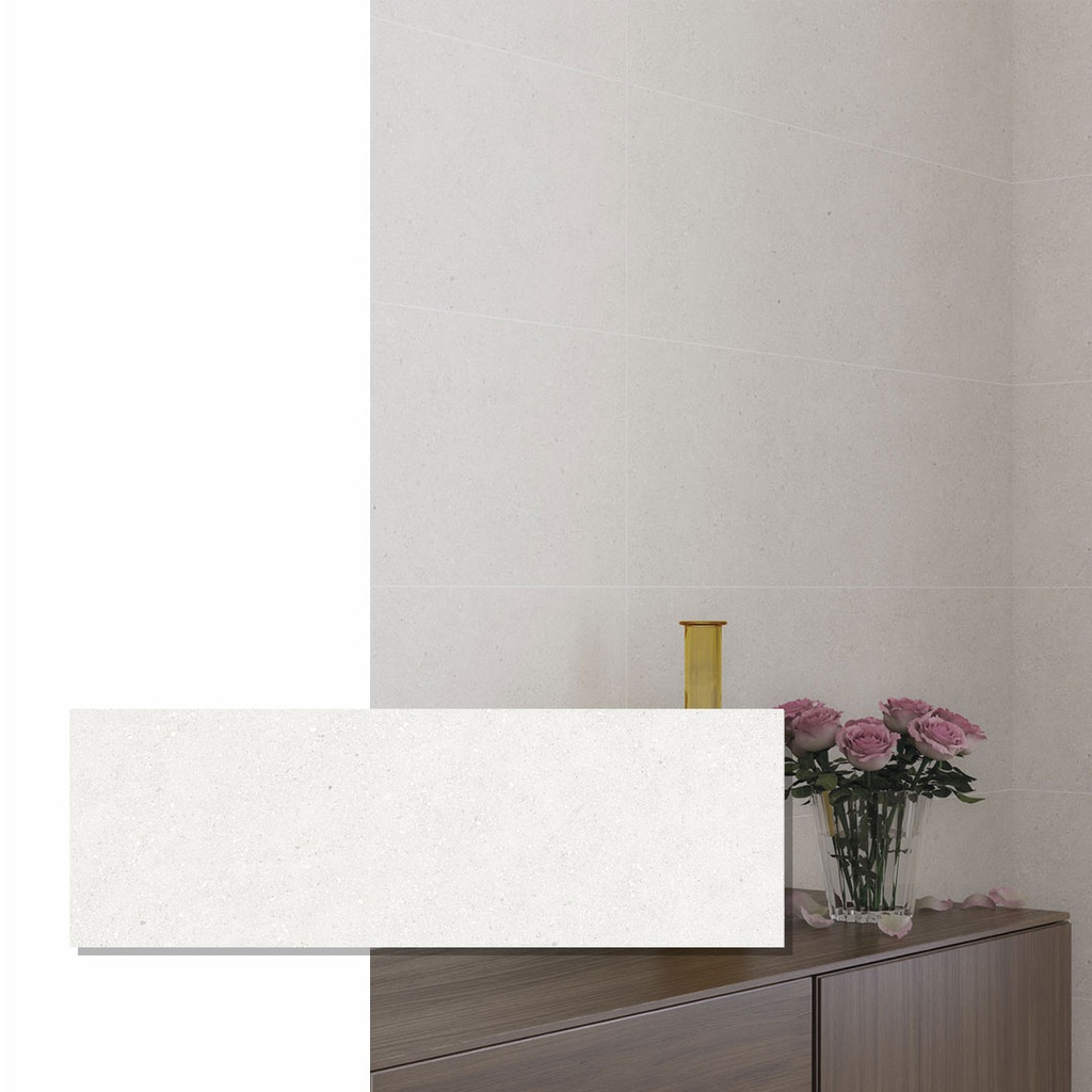 Revestimiento Cifre Granite White Mate 30x90