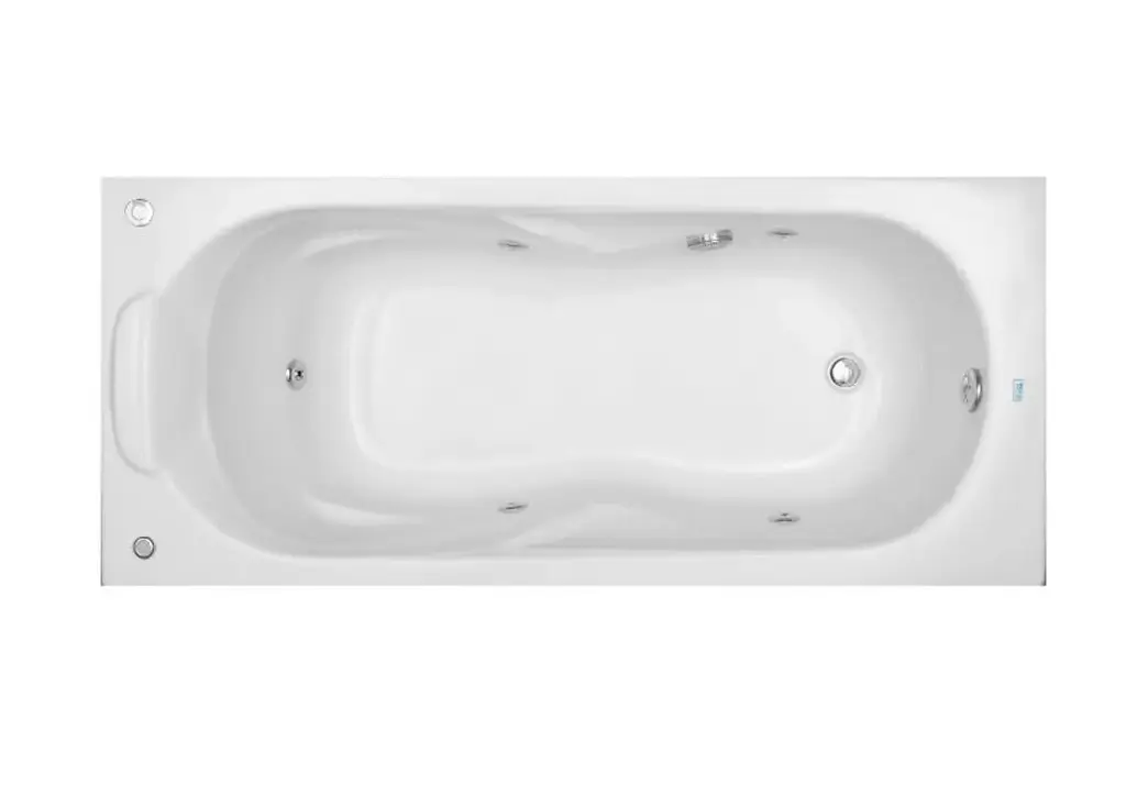 Hidromasaje Roca Levante 160x75 5 Jets Basic Blanco