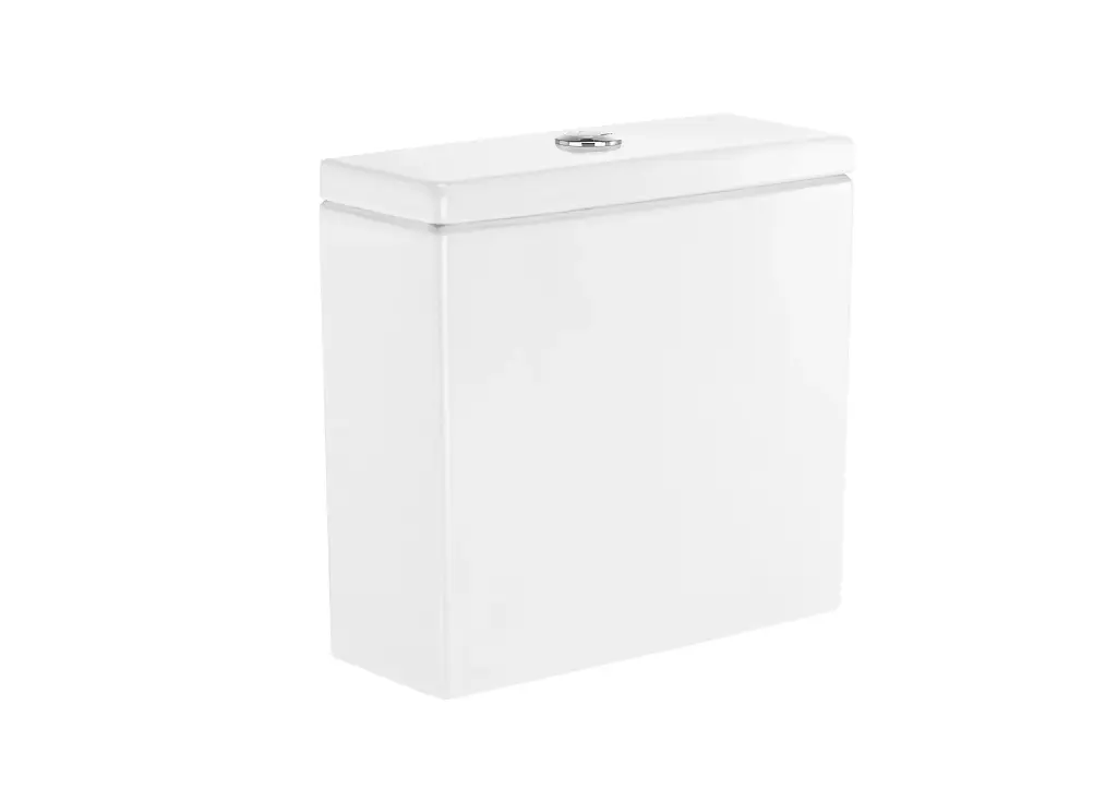 Depósito de Apoyo Roca Línea Inspira Round Descarga Dual 4.5/3L Blanco