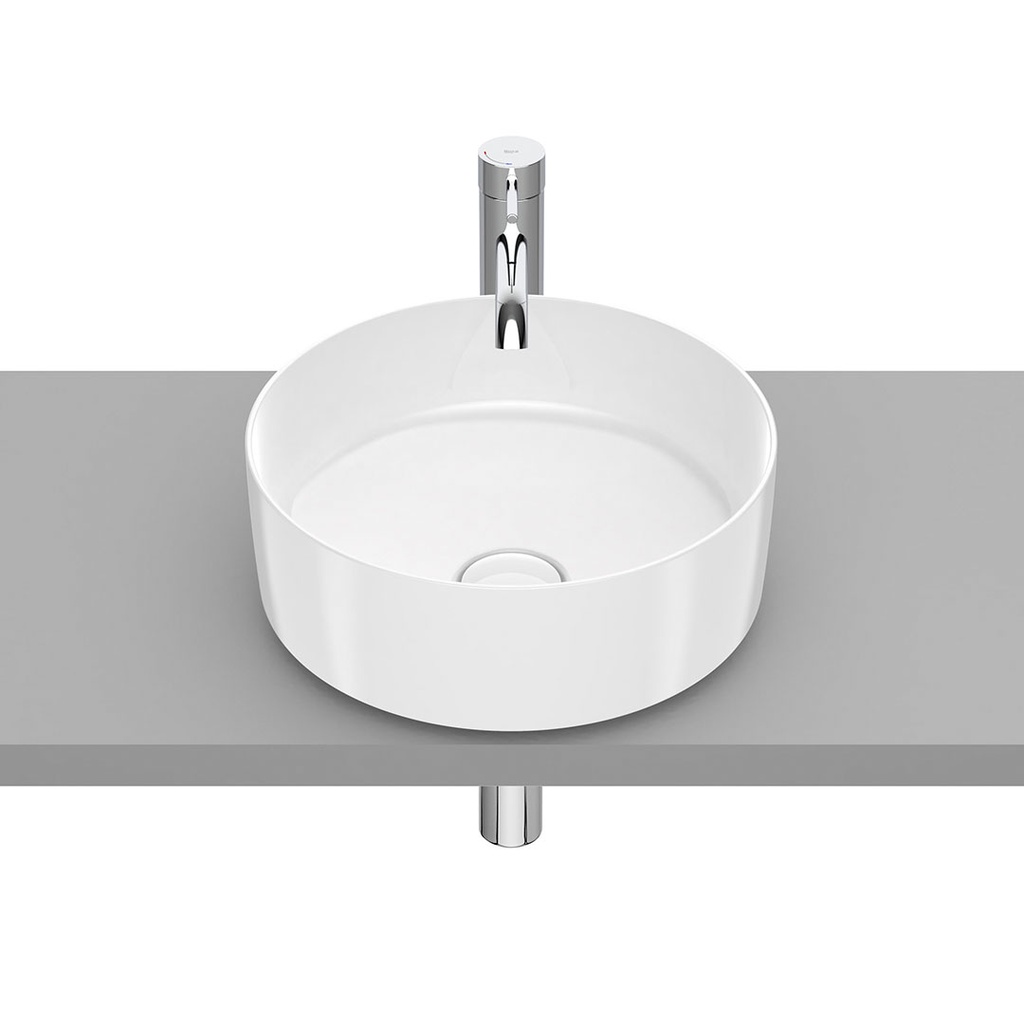 Bacha de Apoyo Roca Inspira Round 37cm Blanco