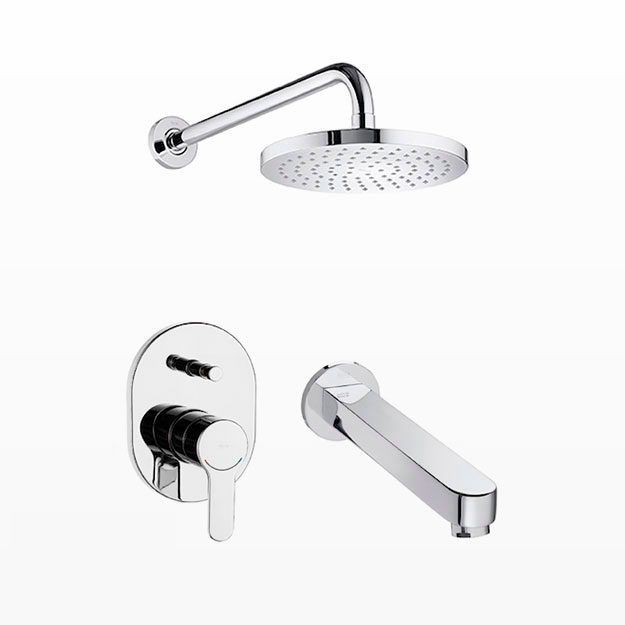 Kit Embutir Ducha con Transferencia Roca L20