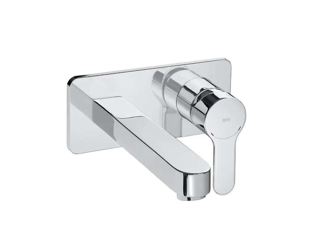 Grifería Monocomando de Pared Lavatorio Roca L20
