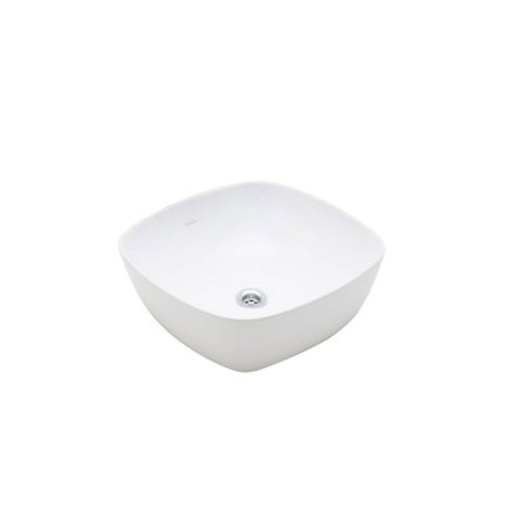 Bacha de Apoyo Ferrum Tori Cuadrada Slim 43cm LK434-B